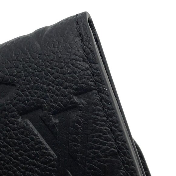 LOUIS VUITTON Rosalie Coin Purse Monogram Empreinte Leather Noir - Picture 5 of 11